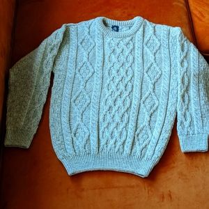 Irish Fishermen's Sweater 100% Wool